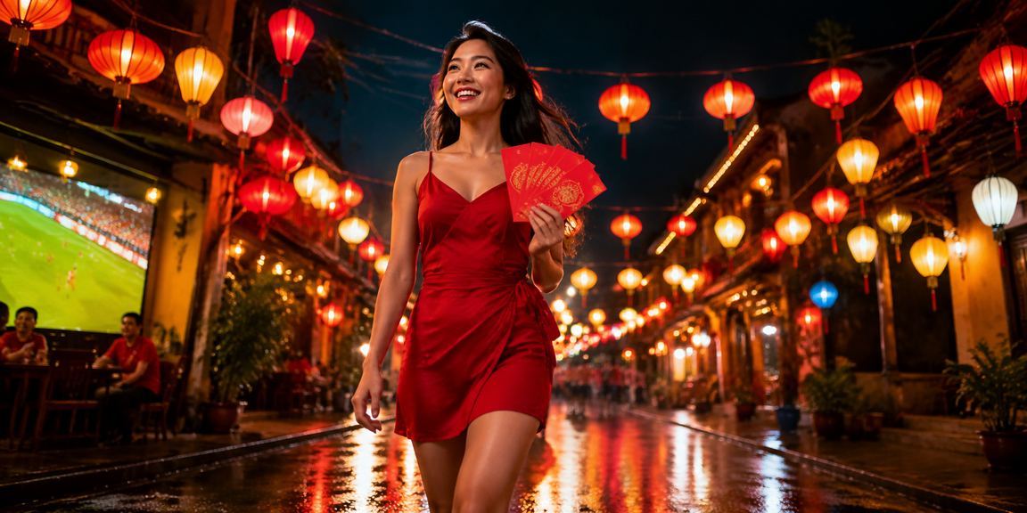 Phong bì đỏ và ưu đãi thưởng tại chợ đêm Mũi Né – không khí lễ hội cá cược